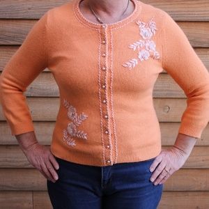 Vintage Look Angora Cardigan, Banana Republic